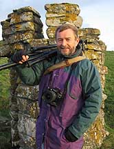 photographer Philip Dunn with camera and tripod Philip Dunn's work